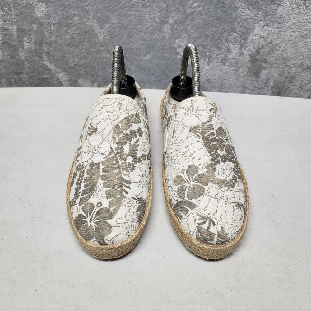 Tommy Bahama Mules Shoes Womens Size 8 Tropical Floral Canvas Slip On Espadrille - Picture 10 of 12